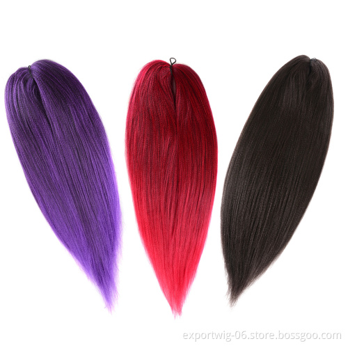 Answer Braids Hair 20inch And 26inch Pre Stretched Hair Extensions Braiding Factory Prestretched Braiding Hair